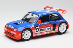 Renault R5 Maxi Turbo #5 Philips J-L. Busquet Superproduction 1987 Otto 1:18 OT1094 Żywica