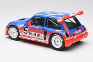 Renault R5 Maxi Turbo #5 Philips J-L. Busquet Superproduction 1987 Otto 1:18 OT1094 Żywica — zdjęcie 5 z 6