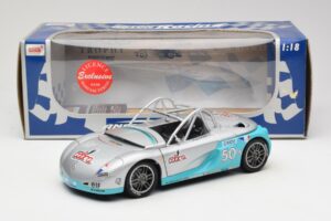 Renault Sport Spider #50 Srebrny Anson 1:18 30353 Metal — zdjęcie 8 z 8