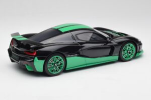 Rimac Nevera Record Monochrome Czarny GT Spirit 1:18 GT916 Żywica — zdjęcie 2 z 6