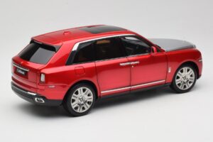 Rolls-Royce Cullinan Czerwony Z Shadow Wheels OEM 1:18 028-18A Metal — zdjęcie 3 z 8