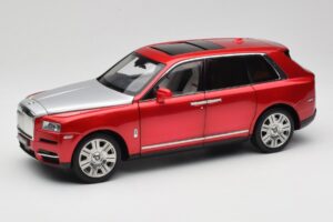 Rolls-Royce Cullinan Czerwony Z Shadow Wheels OEM 1:18 028-18A Metal