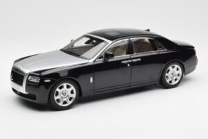 Rolls-Royce Ghost Czarny & Srebrny Kyosho 1:18 008802BKS2 Metal