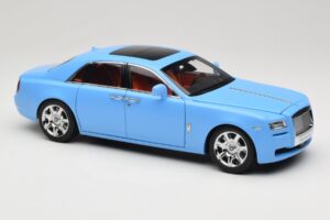 Rolls-Royce Ghost Series I Jasnoniebieski Kyosho 1:18 08802LB Metal — zdjęcie 6 z 8