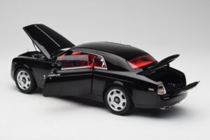 Rolls-Royce Phantom Coupe Diamond Czarny Kyosho 1:18 08862DBK Metal — zdjęcie 5 z 8