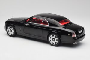 Rolls-Royce Phantom Coupe Diamond Czarny Kyosho 1:18 08862DBK Metal — zdjęcie 7 z 8