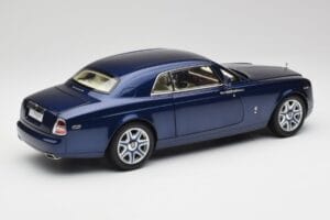 Rolls-Royce Phantom Coupe Metropolitan Niebieski Kyosho 1:18 08862BLM Metal — zdjęcie 3 z 8