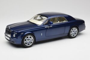 Rolls-Royce Phantom Coupe Metropolitan Niebieski Kyosho 1:18 08862BLM Metal