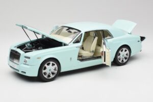 Rolls-Royce Phantom Coupe Turchese Niebieski Kyosho 1:18 08862TBL Metal — zdjęcie 2 z 8