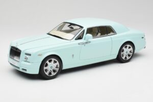 Rolls-Royce Phantom Coupe Turchese Niebieski Kyosho 1:18 08862TBL Metal