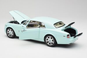 Rolls-Royce Phantom Coupe Turchese Niebieski Kyosho 1:18 08862TBL Metal — zdjęcie 5 z 8