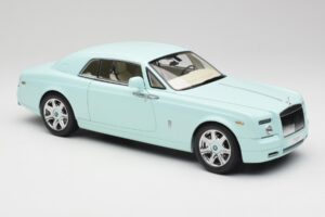 Rolls-Royce Phantom Coupe Turchese Niebieski Kyosho 1:18 08862TBL Metal — zdjęcie 6 z 8
