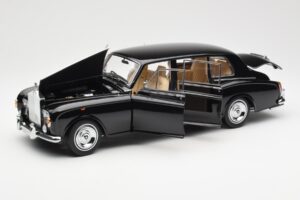 Rolls-Royce Phantom VI EWB Czarny Kyosho 1:18 08905BK Metal — zdjęcie 2 z 8