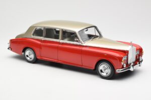 Rolls-Royce Phantom VI Czerwono Jasny Beż Kyosho 1:18 08905RLB Metal — zdjęcie 6 z 8