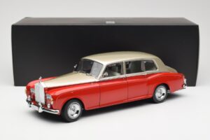Rolls-Royce Phantom VI Czerwono Jasny Beż Kyosho 1:18 08905RLB Metal — zdjęcie 8 z 8