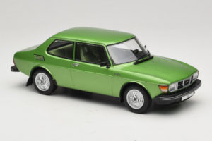 Saab 99 Metallic Zielony MCG 1:18 MCG18440 Metal — zdjęcie 4 z 6