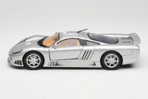 Saleen S7 Srebrny Motormax 1:18 73117 Metal — zdjęcie 4 z 8