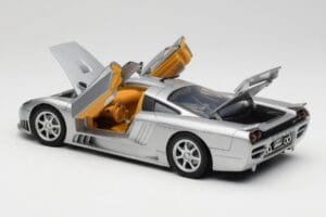 Saleen S7 Srebrny Motormax 1:18 73117 Metal — zdjęcie 5 z 8