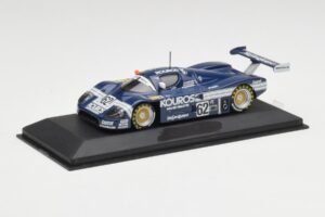 Sauber C9 #62 J. Dumfries / C. Ganassi 1987 Minichamps 1:43 SAUBER002 Metal — zdjęcie 2 z 4