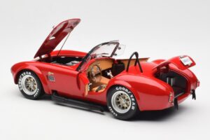 Shelby Cobra 427 S/C Czerwony Kyosho 1:18 08047R Metal — zdjęcie 5 z 8
