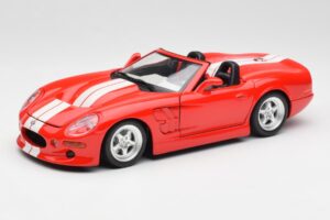 Shelby Series 1 Kabriolet Czerwony Bburago 1:18 3353 Metal