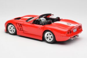 Shelby Series 1 Kabriolet Czerwony Bburago 1:18 3353 Metal — zdjęcie 7 z 8