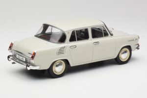 Skoda 1000 MB Szary & Biały MCG 1:18 MCG18275 Metal — zdjęcie 2 z 6