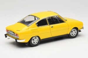 Skoda 110R Coupe Żółty Abrex 1:18 118ABS-707GK Metal — zdjęcie 3 z 8