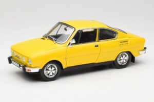 Skoda 110R Coupe Żółty Abrex 1:18 118ABS-707GK Metal