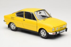 Skoda 110R Coupe Żółty Abrex 1:18 118ABS-707GK Metal — zdjęcie 6 z 8