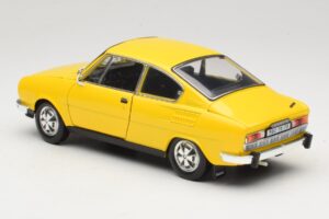Skoda 110R Coupe Żółty Abrex 1:18 118ABS-707GK Metal — zdjęcie 7 z 8