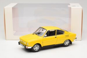 Skoda 110R Coupe Żółty Abrex 1:18 118ABS-707GK Metal — zdjęcie 8 z 8