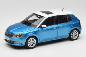 Skoda Fabia Mk3 Niebieski OEM 1:18 ZSF000004BLA Metal
