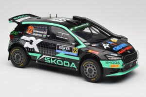 Skoda Fabia Rally2 #22 Toksport G. Greensmith / J. Andersson Safari Rally Kenya 2024 IXO 1:18 18RMC209 Metal — zdjęcie 4 z 6