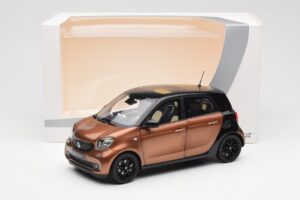 Smart Forfour W453 Czarny Hazel Brązowy Norev 1:18 B66960299 Metal — zdjęcie 8 z 8