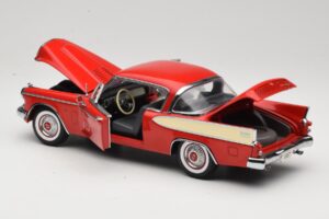 Studebaker Golden Hawk Apache Red Motor City 1:18 80009 Metal — zdjęcie 5 z 8