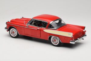 Studebaker Golden Hawk Apache Red Motor City 1:18 80009 Metal — zdjęcie 7 z 8