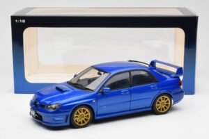 Subaru Impreza WRX STI GD Niebieski AUTOart 1:18 78681 Metal — zdjęcie 8 z 8