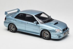 Subaru Impreza WRX STi WR1 GD P. Solberg Edition Ice Blue Metallic Otto 1:18 OT1114 Żywica — zdjęcie 4 z 6