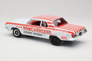 Dodge 330 Super Stock Ramchargers NHRA 1964 Highway 61 1:18 50044 Metal — zdjęcie 7 z 8