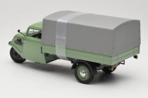 Tempo Dreirad Canvas Zielony Minichamps 1:18 180099020 Metal — zdjęcie 7 z 8