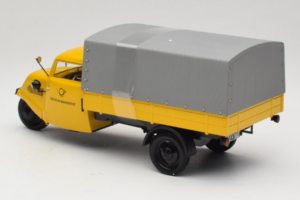 Tempo Hanseat Kastenwagen Deutsche Post Minichamps 1:18 TEMPO001 Metal — zdjęcie 5 z 6
