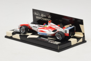 Toyota TF104 Panasonic #16 C. da Matta Panasonic Toyota Racing 2004 Minichamps 1:43 400040016 Metal — zdjęcie 3 z 5