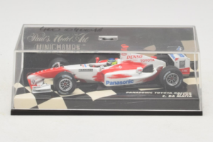 Toyota TF104 Panasonic #16 C. da Matta Panasonic Toyota Racing 2004 Minichamps 1:43 400040016 Metal — zdjęcie 4 z 5