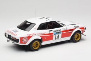 Toyota Celica 2000 GT RA21 #14 P-I. Walfridson RAC Rally 1977 IXO 1:18 18RMC189B Metal — zdjęcie 2 z 6