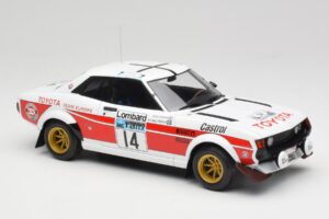 Toyota Celica 2000 GT RA21 #14 P-I. Walfridson RAC Rally 1977 IXO 1:18 18RMC189B Metal — zdjęcie 4 z 6