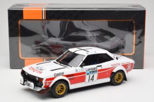 Toyota Celica 2000 GT RA21 #14 P-I. Walfridson RAC Rally 1977 IXO 1:18 18RMC189B Metal — zdjęcie 6 z 6