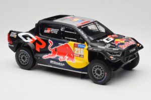 Toyota GR DKR Hilux Evo #216 S. Quintero / D. Zenz Rally Dakar 2024 IXO 1:18 18RMC238B Metal — zdjęcie 4 z 6