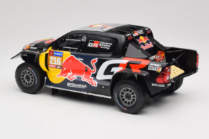 Toyota GR DKR Hilux Evo #216 S. Quintero / D. Zenz Rally Dakar 2024 IXO 1:18 18RMC238B Metal — zdjęcie 5 z 6