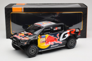 Toyota GR DKR Hilux Evo #216 S. Quintero / D. Zenz Rally Dakar 2024 IXO 1:18 18RMC238B Metal — zdjęcie 6 z 6